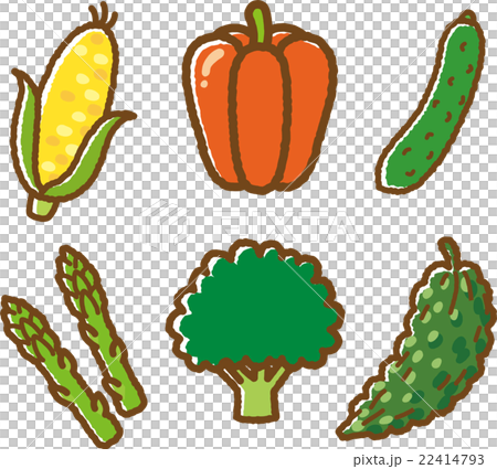 野菜イラスト素材セット1のイラスト素材